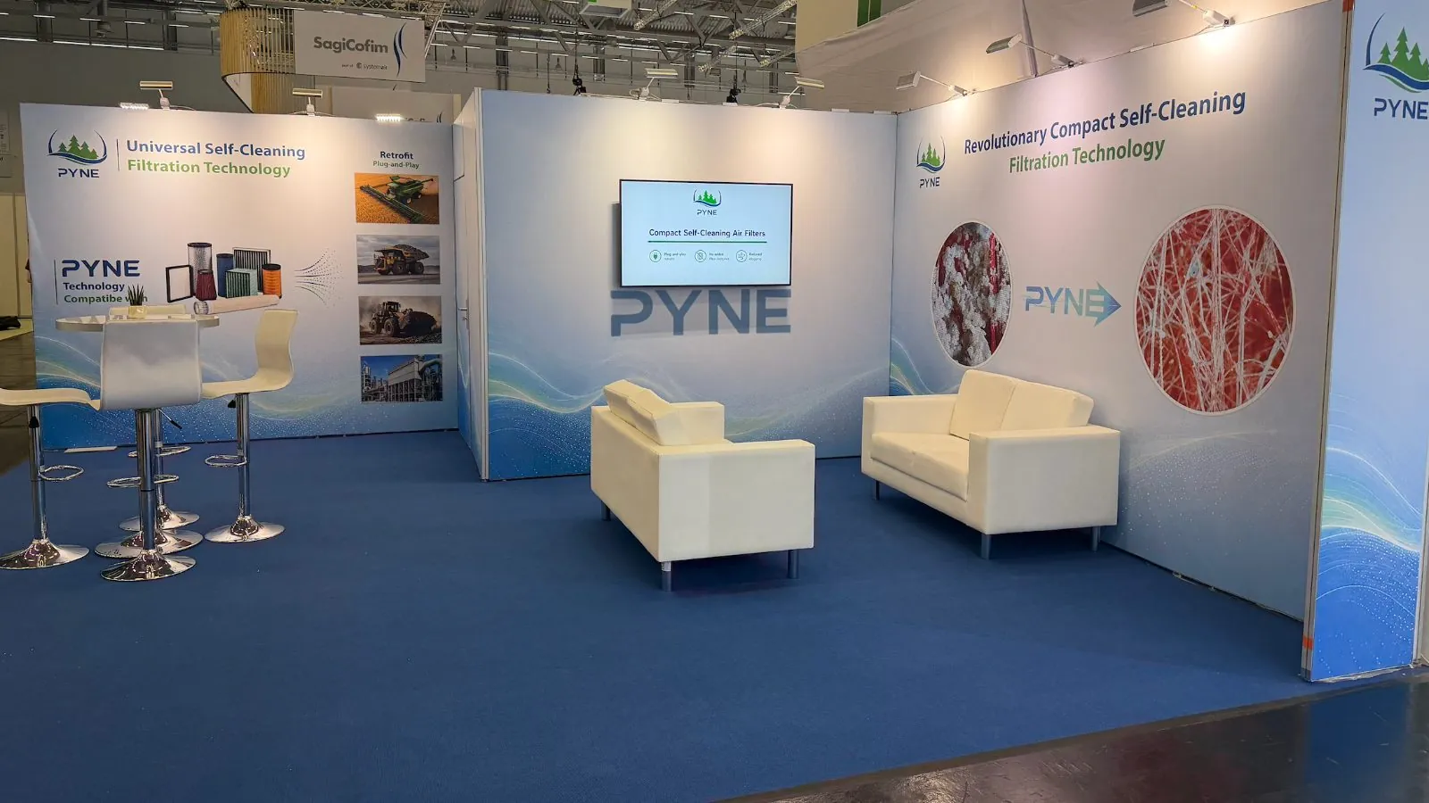Pyne stand at FILTECH 2026